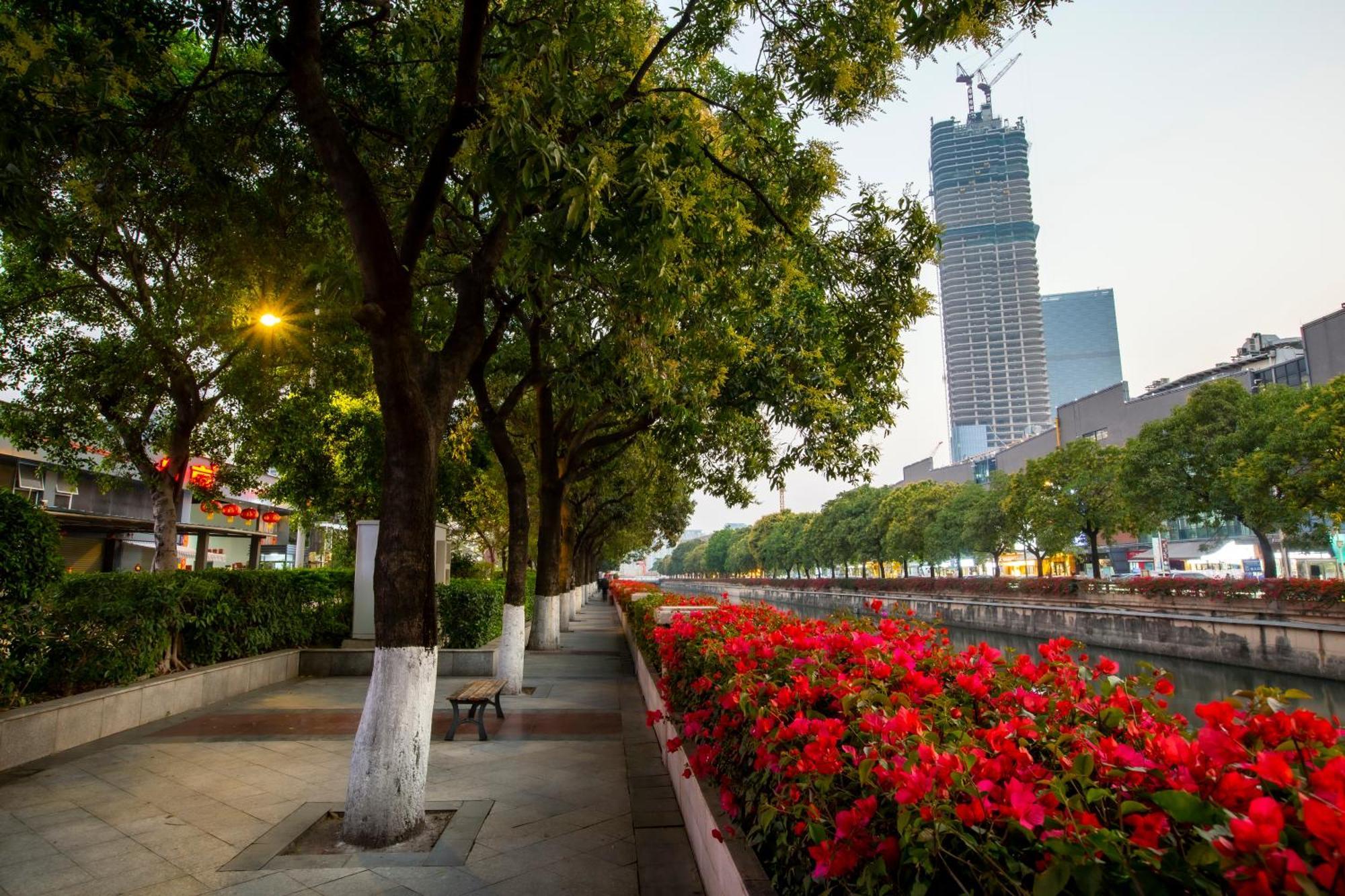 Meihao Mingyue Hotel International Finance City Keyun Road Metro Branch Kanton Zewnętrze zdjęcie